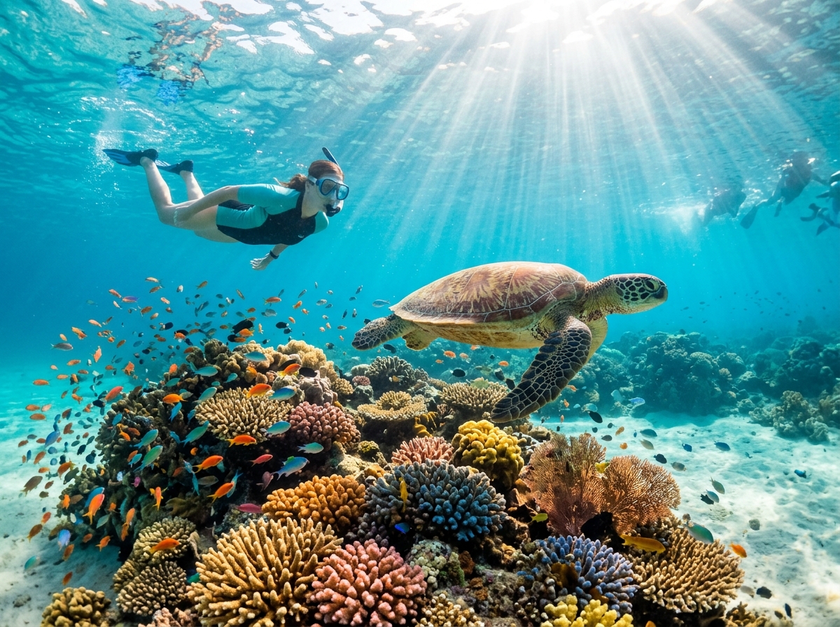 Snorkeling at Pigeon Island Marine National Park (Trincomalee)